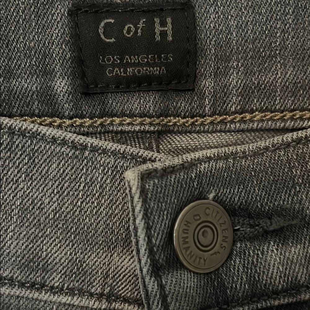 Citizens Of Humanity Gray Classic Fit Jeans